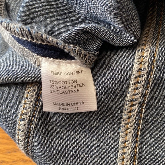 Princess Polly NWOT HOUSER MINI STRAPLESS DRESS DARK DENIM Size 6 - Picture 10 of 15